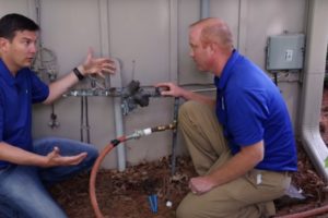 how do I properly clean my irrigation system