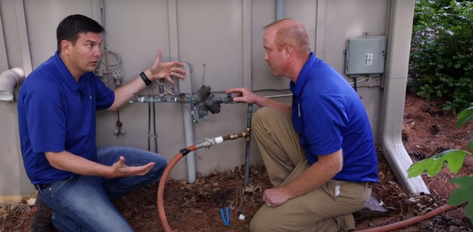 how do I properly clean my irrigation system